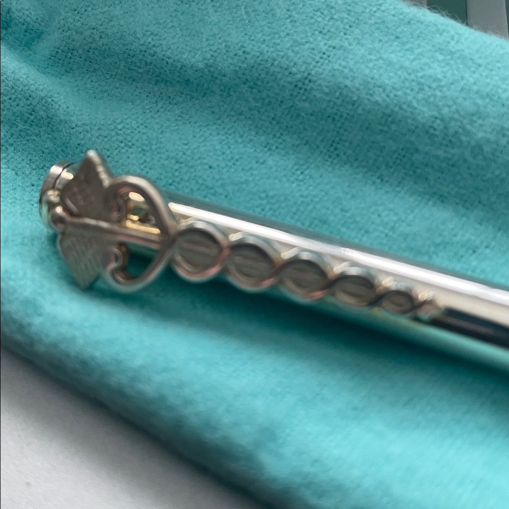 Tiffany & Co. Silver Spiral Pen - Picture 4 of 6